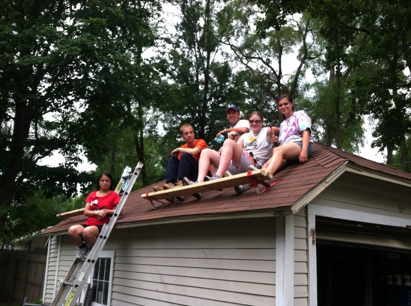 One big fear many of our students conquered this week was the fear of heights! 