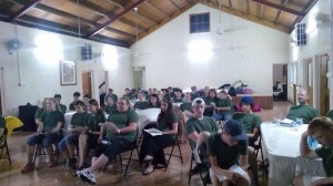 Large Group Worship and Orientation