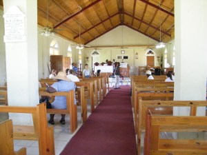 Fullersfield Baptist Church (the place most of our ministry took place last week)