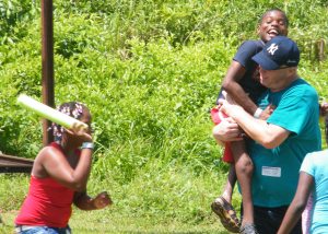 Popsie's first game of tag!