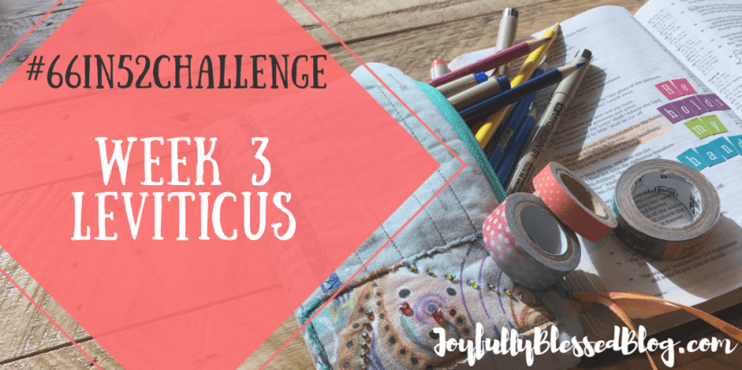 Week 3 - Leviticus